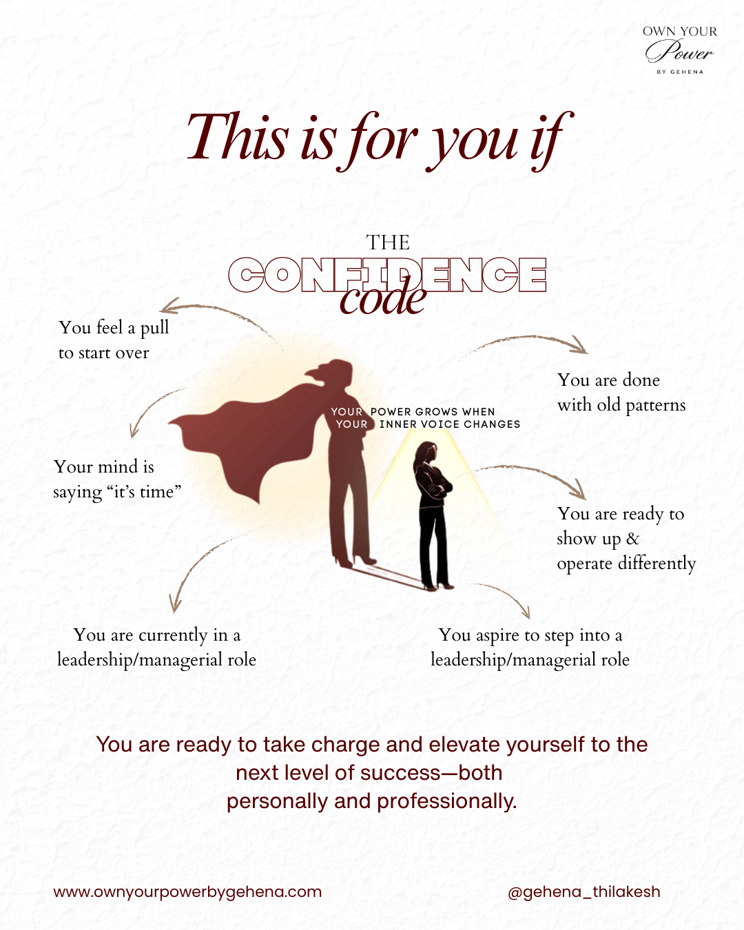 The Confidence Code (Live Course)