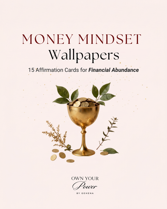 Money Mindset Wallpapers | 15 Affirmations for Financial Abundance