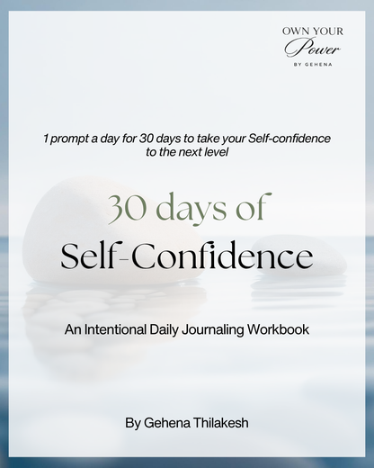 30 Days of Self-Confidence | Journaling Workbook